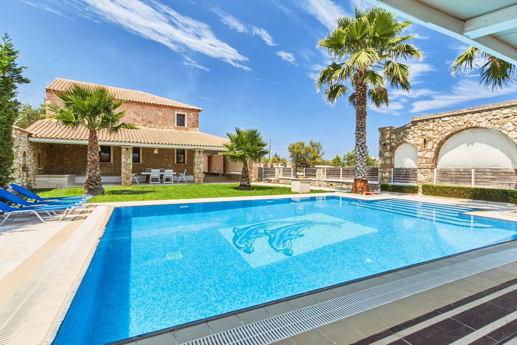 Villa St Dennis Makris Gialos  Luaran gambar