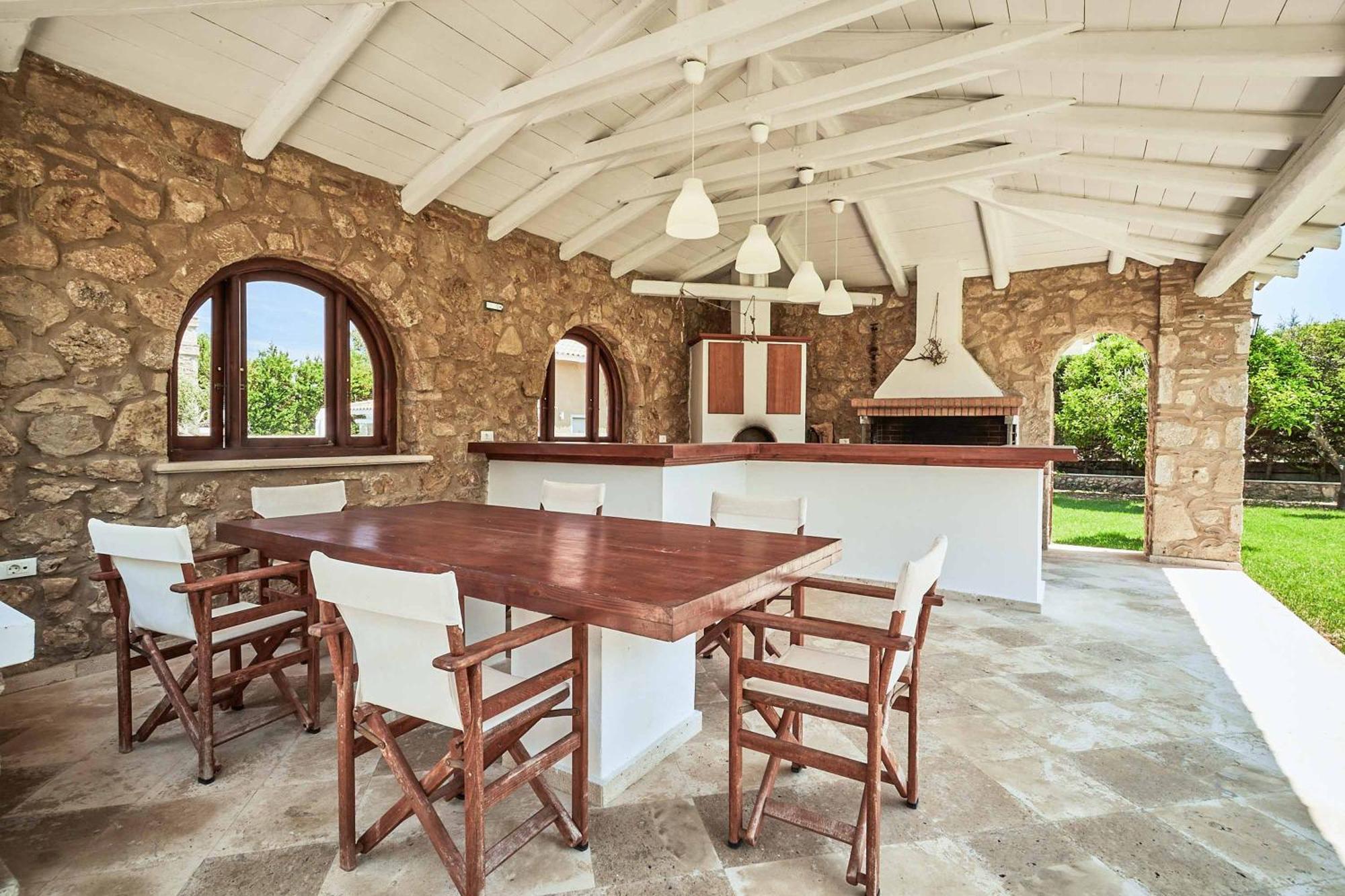 Villa St Dennis Makris Gialos  Luaran gambar