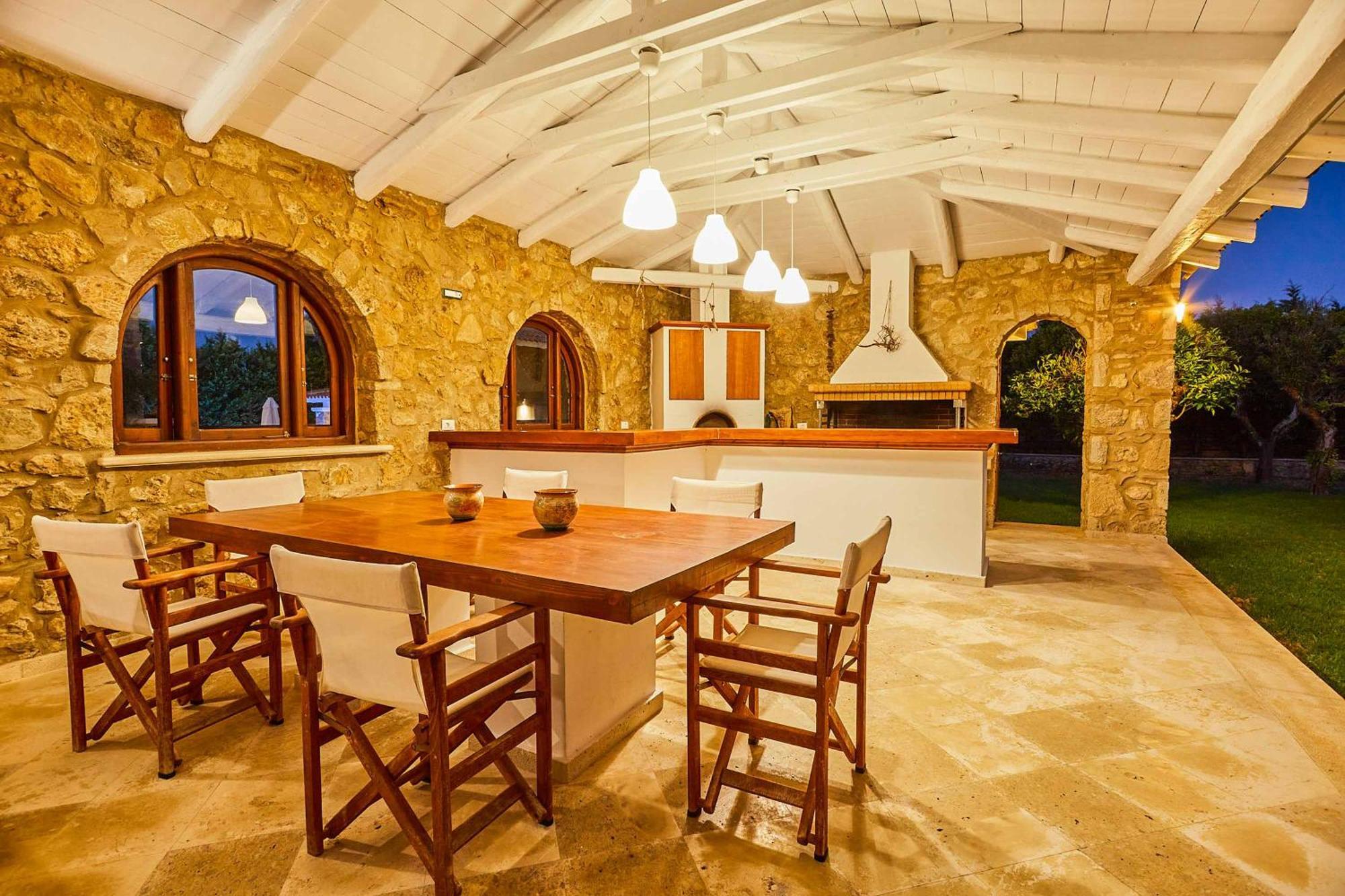 Villa St Dennis Makris Gialos  Luaran gambar