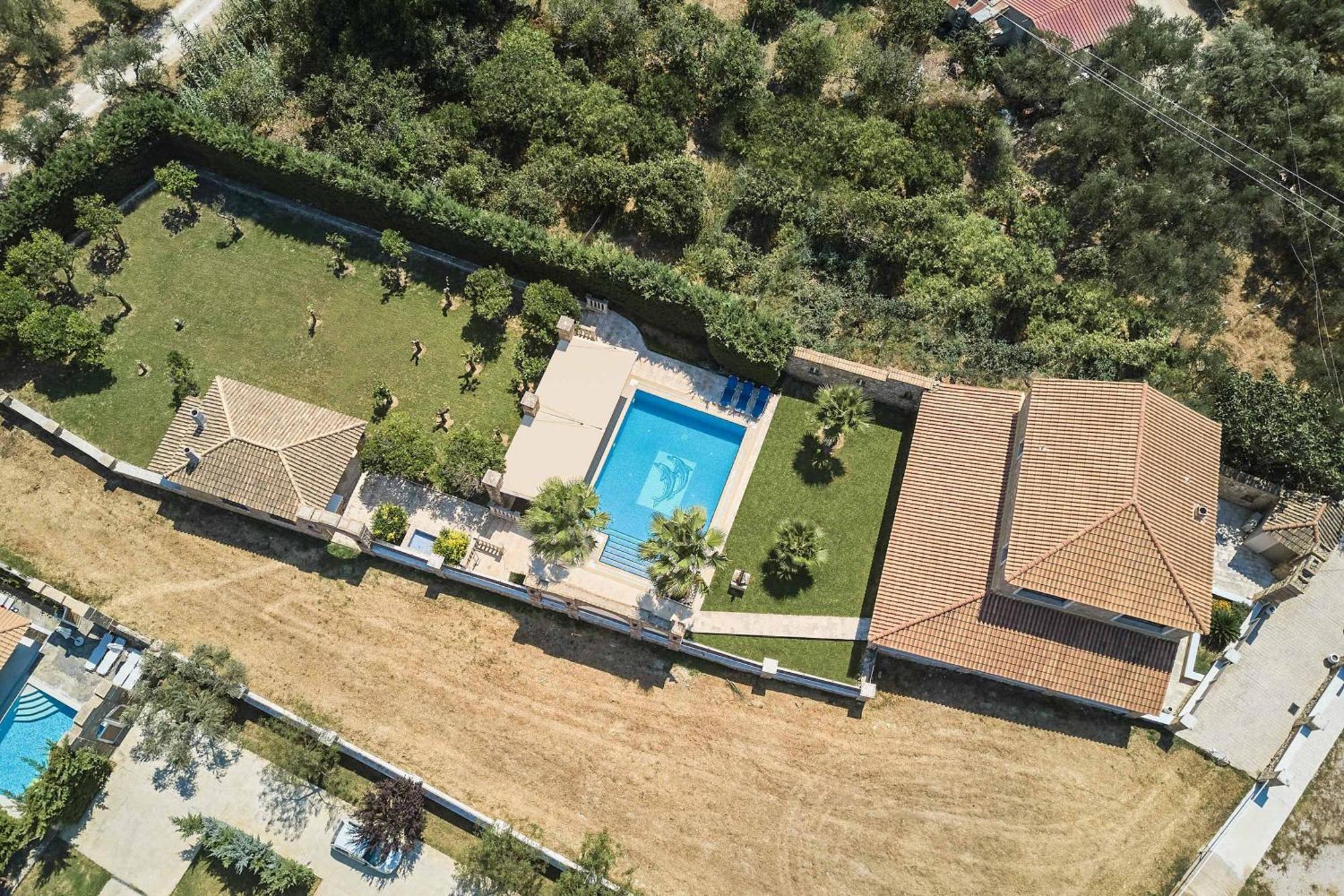 Villa St Dennis Makris Gialos  Luaran gambar