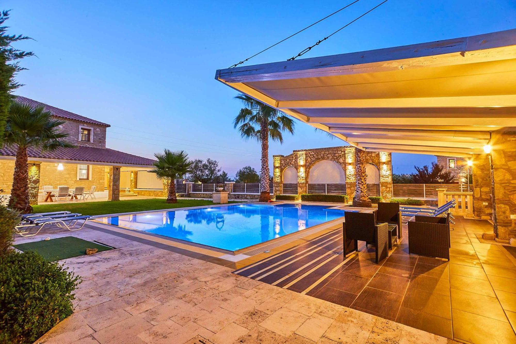 Villa St Dennis Makris Gialos  Luaran gambar