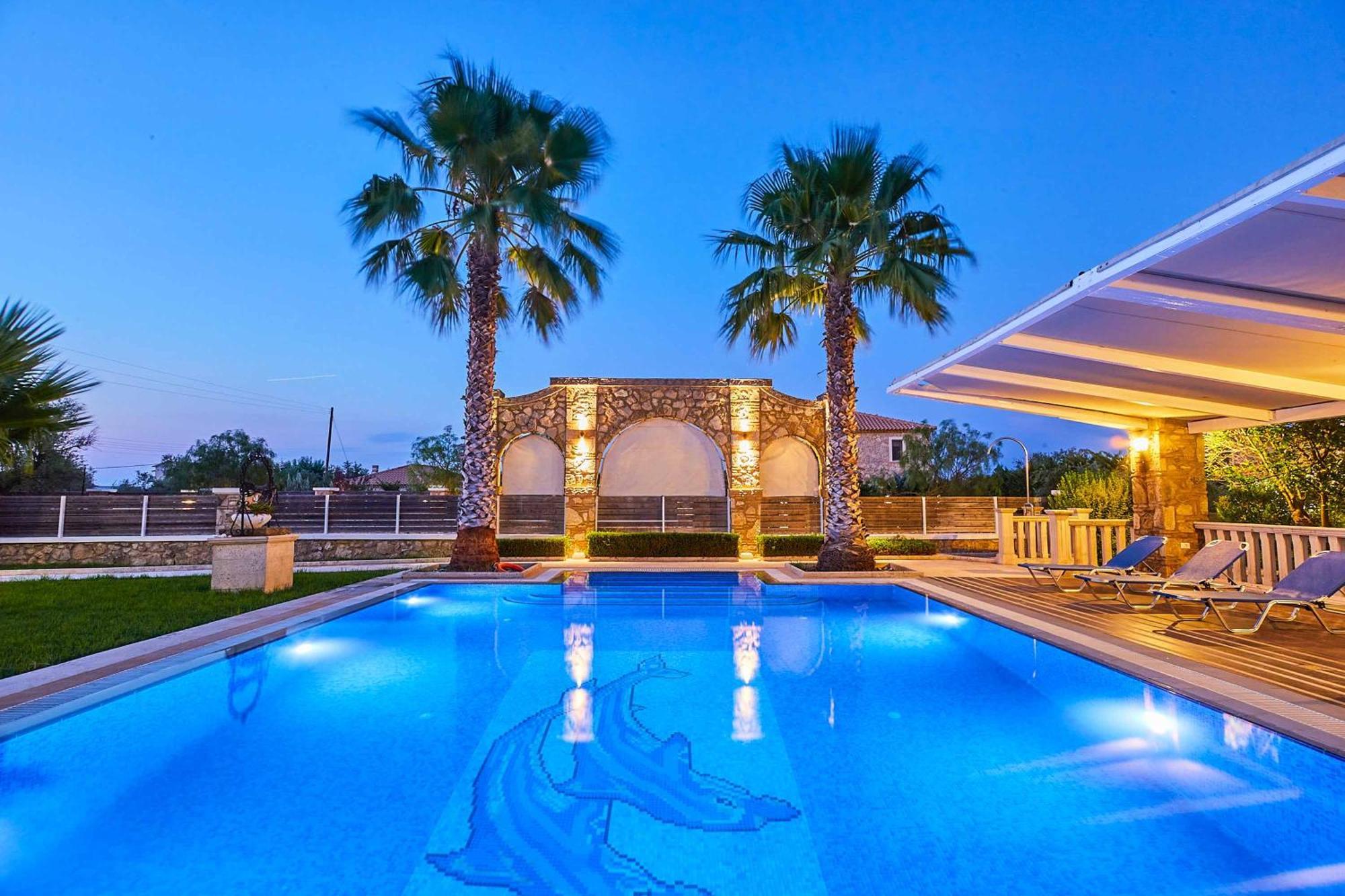 Villa St Dennis Makris Gialos  Luaran gambar