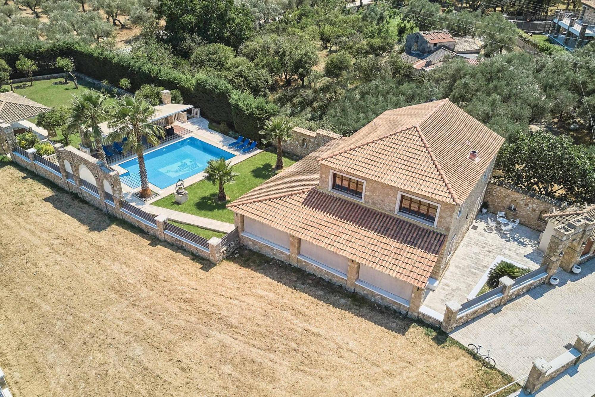 Villa St Dennis Makris Gialos  Luaran gambar